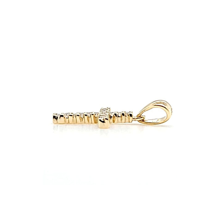 Small Diamond Cross Pendant