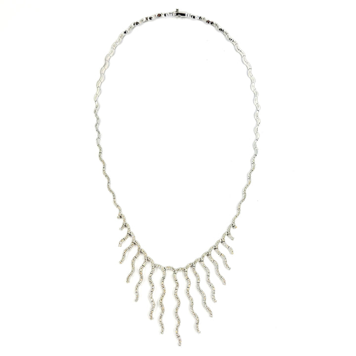 Diamond Fringe Necklace