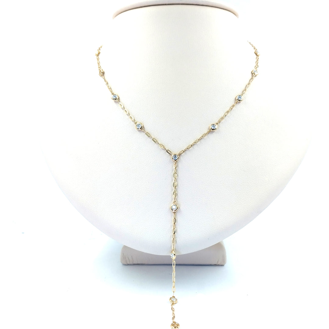 Diamonds by the Yard Y Necklace