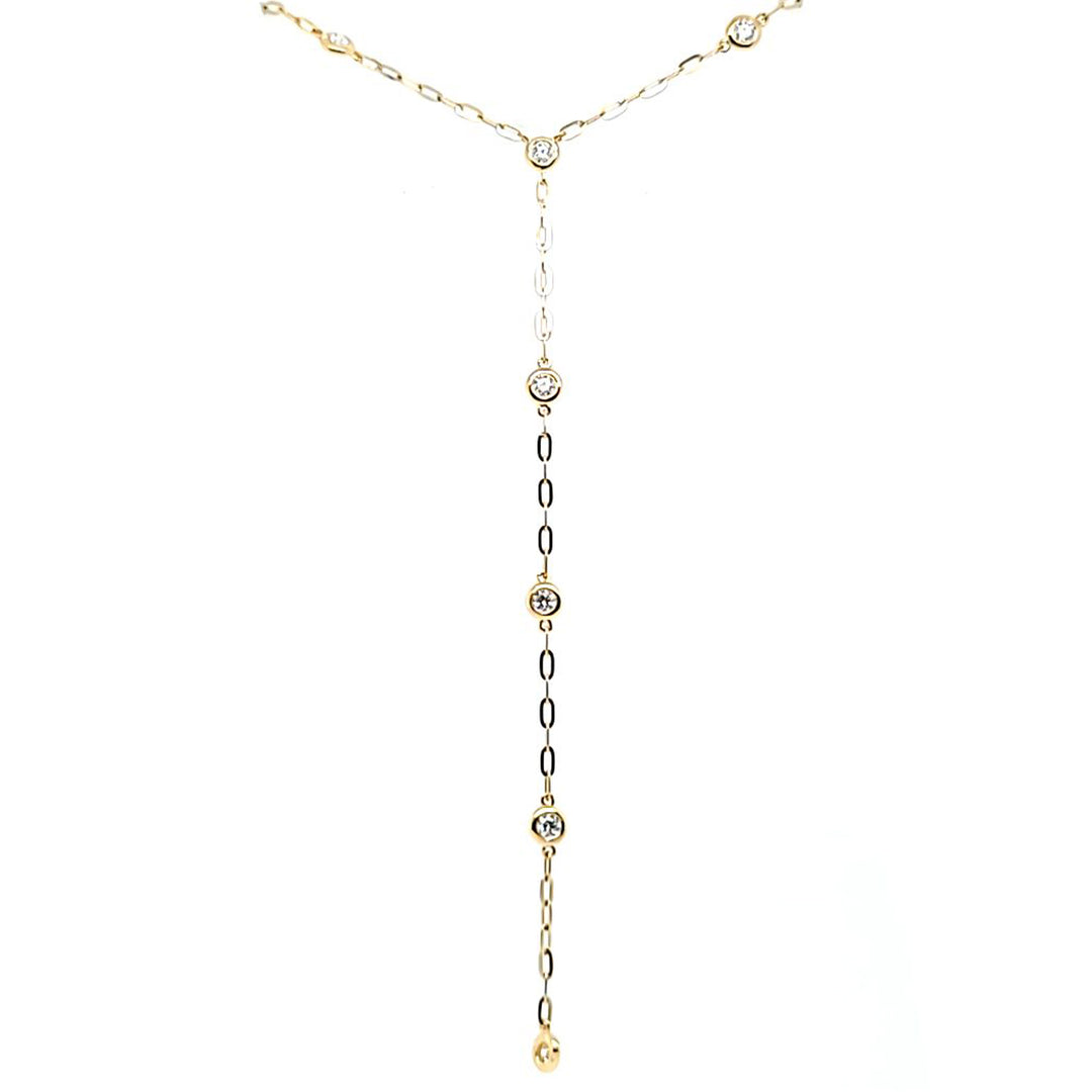 Diamonds by the Yard Y Necklace