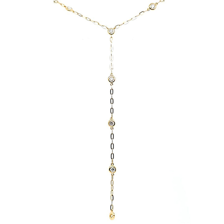 Diamonds by the Yard Y Necklace