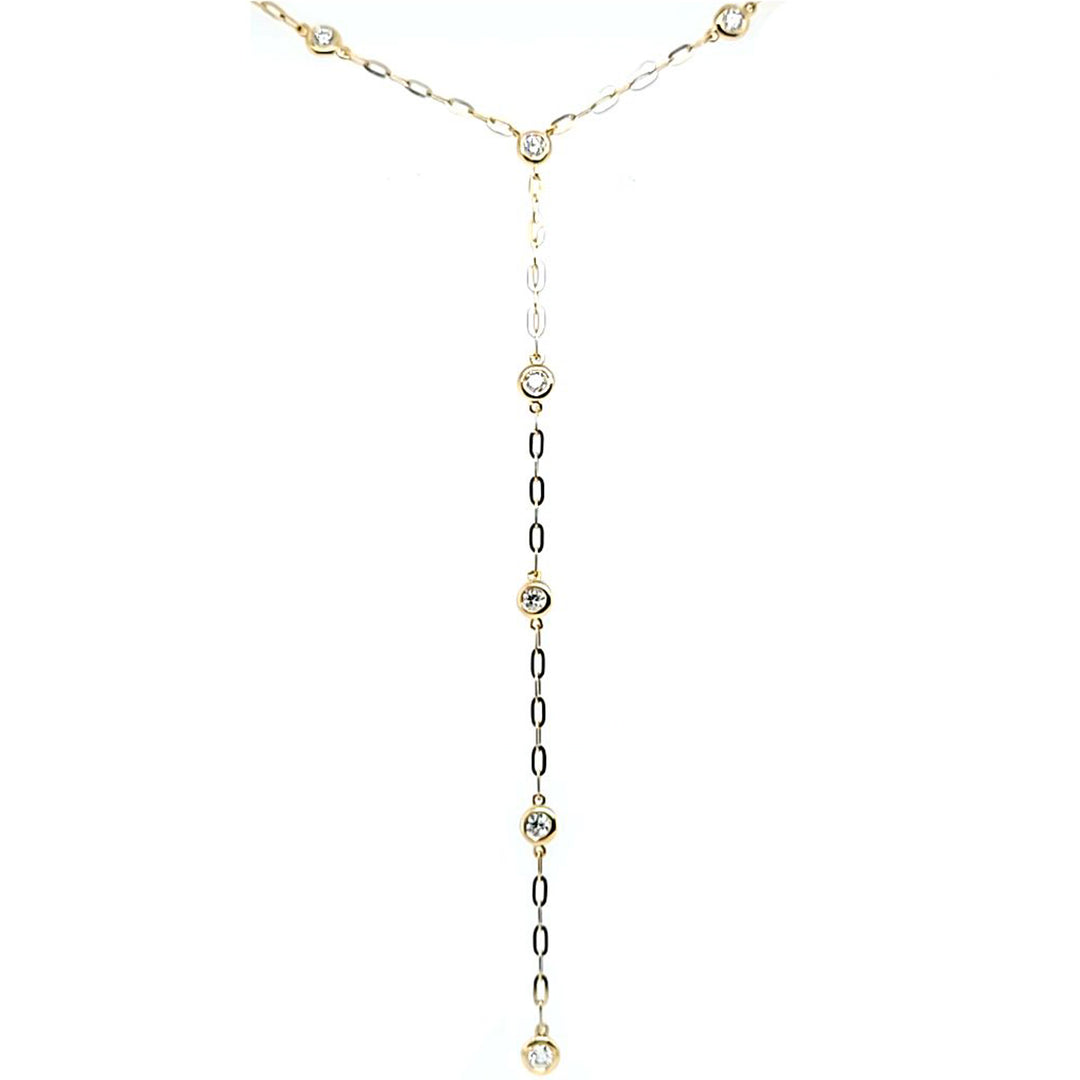 Diamonds by the Yard Y Necklace