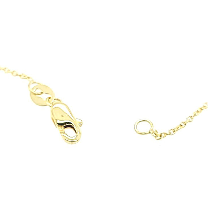0.50 Carat Bezel Set Diamond Solitaire Necklace