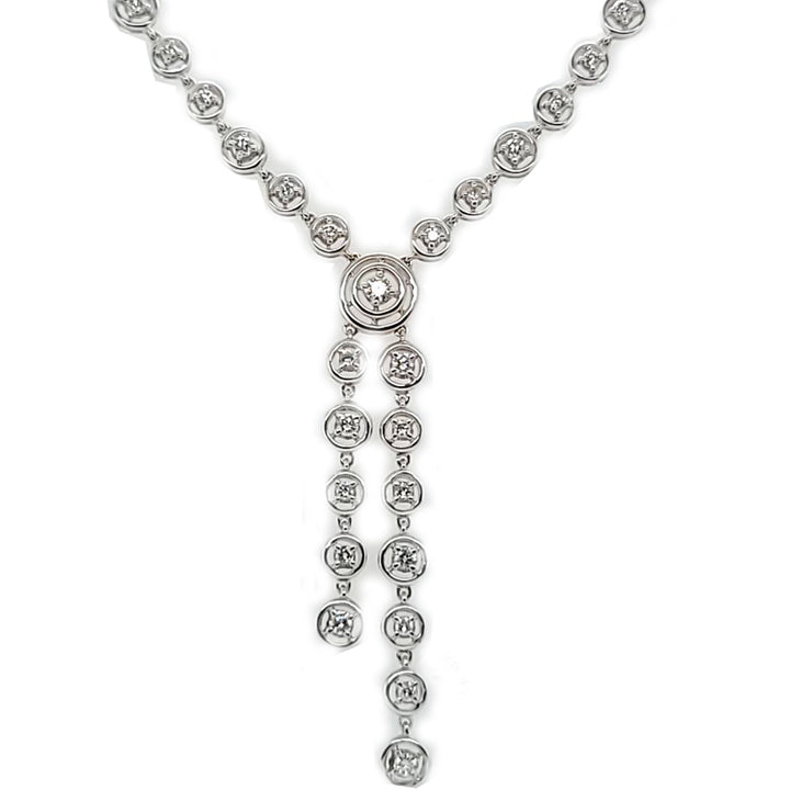 Diamond Lariat Necklace