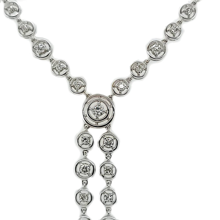 Diamond Lariat Necklace