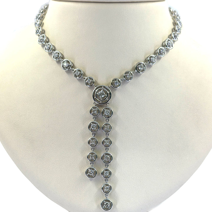 Diamond Lariat Necklace