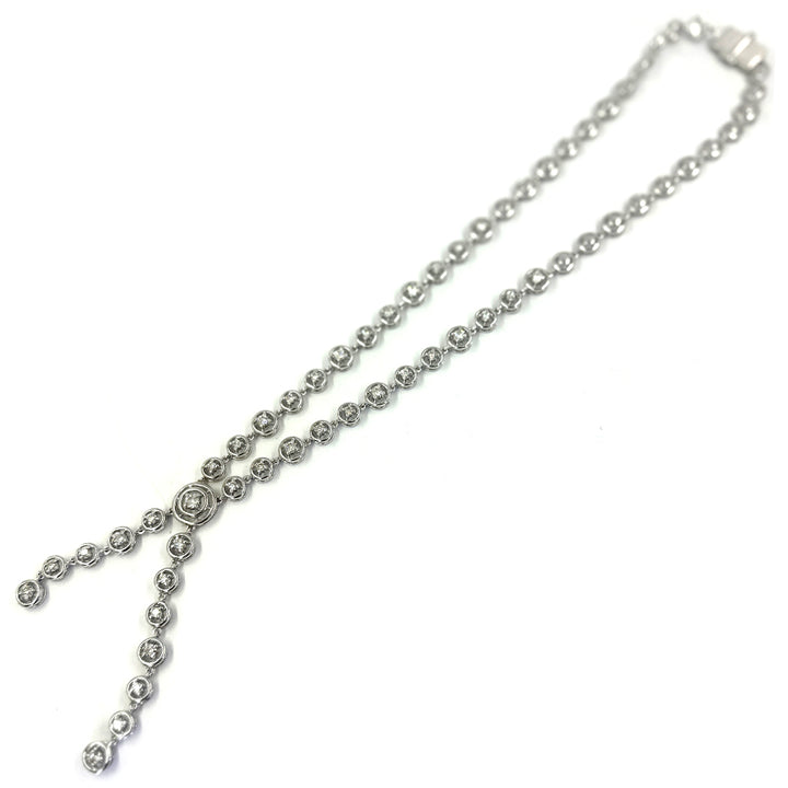 Diamond Lariat Necklace