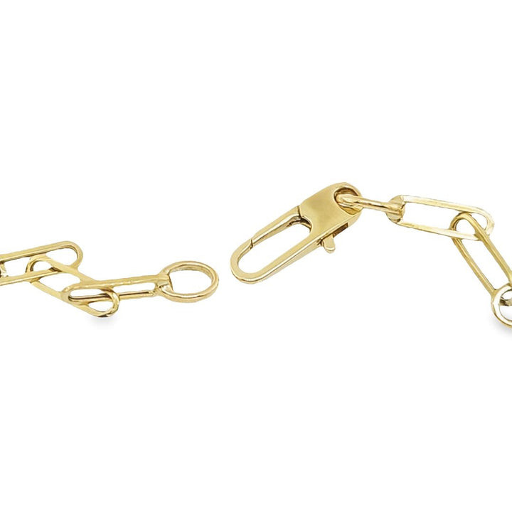 Venetian Princess Diamond Dog tag Necklace