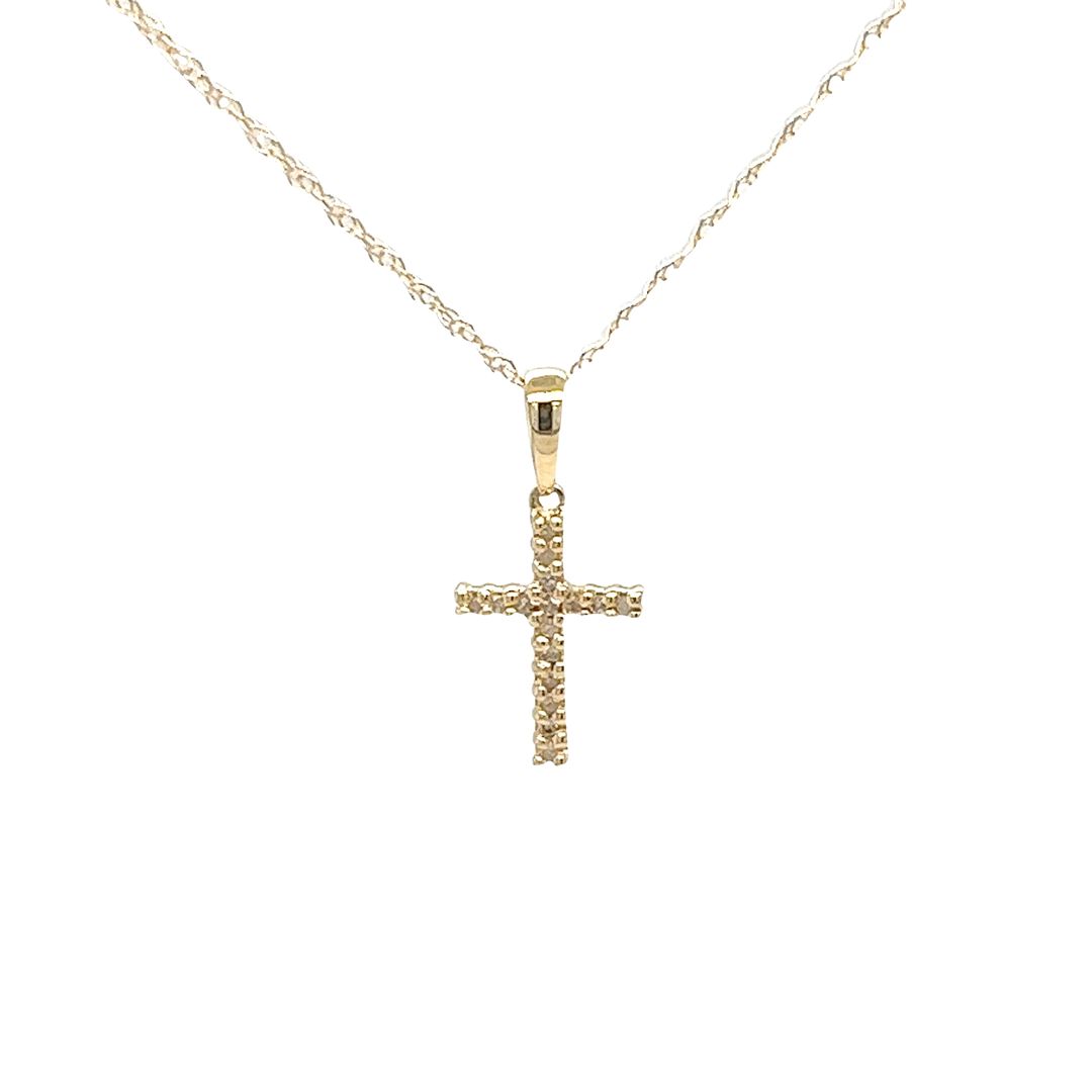 Diamond Cross Necklace
