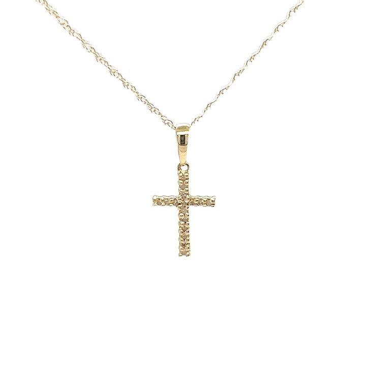 Diamond Cross Necklace