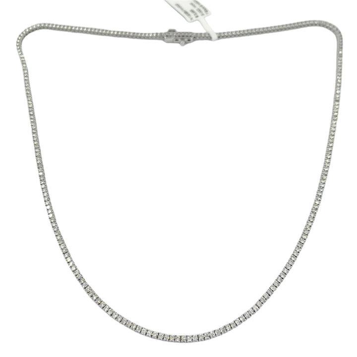 2 Carat Diamond Line Necklace