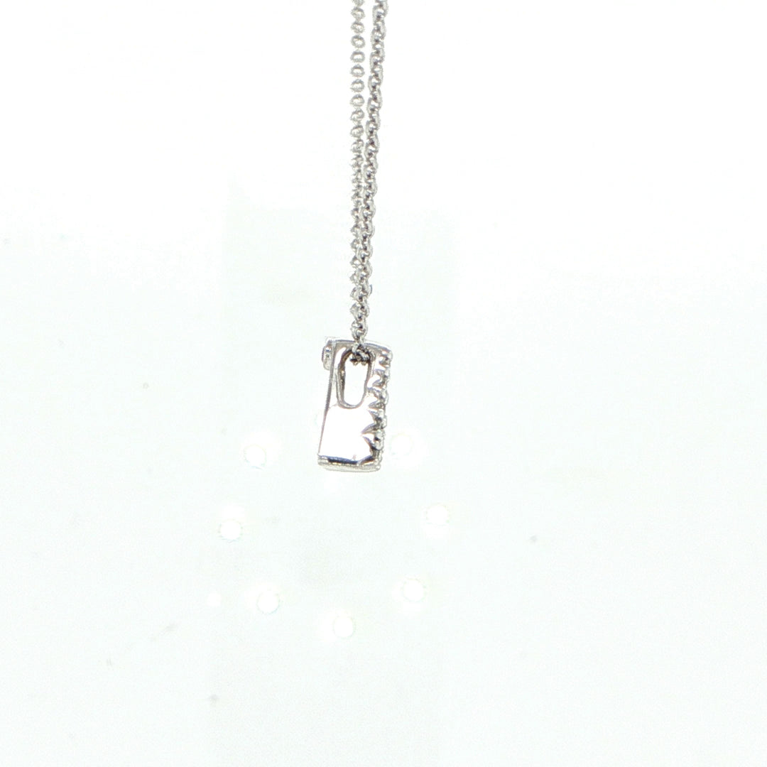 Tiny Initial "A" Necklace
