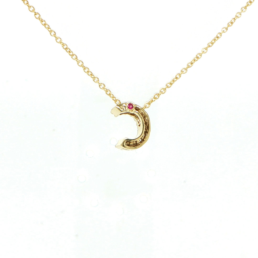 Tiny Treasures Love Letter  ''C'' Necklace