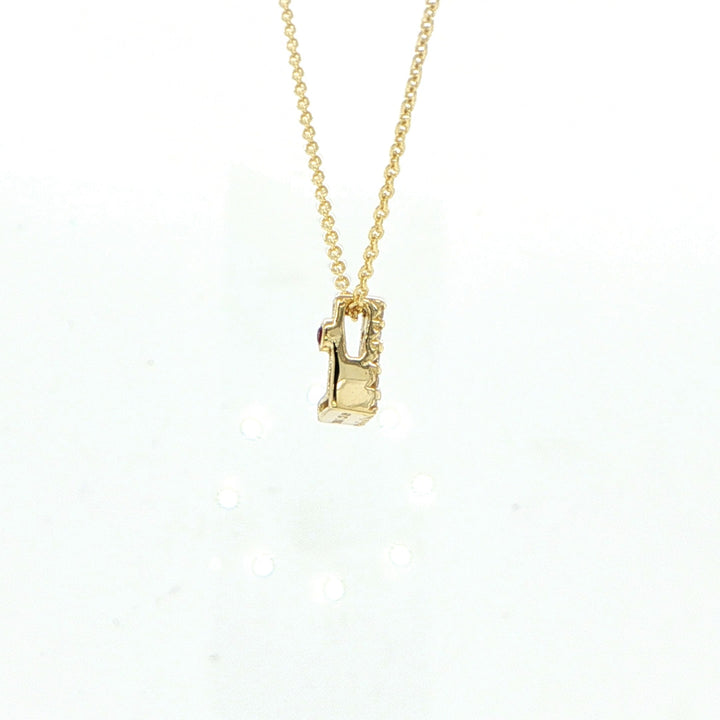 Tiny Treasures Love Letter  "L" Necklace