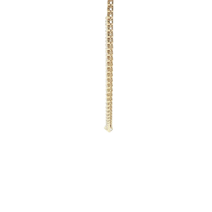 14K Yellow Gold Diamond Necklace