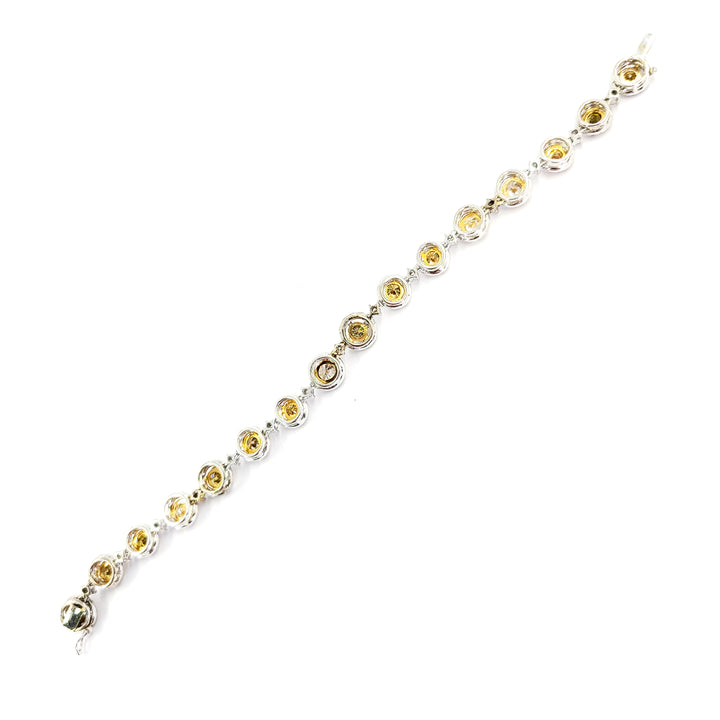 Fancy Colored Diamond Bracelet