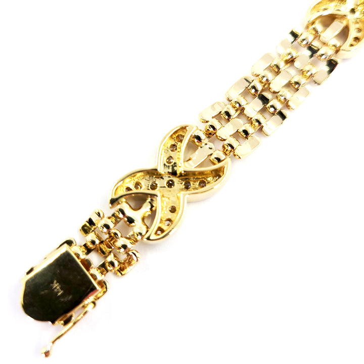 Diamond X Station Bracelet