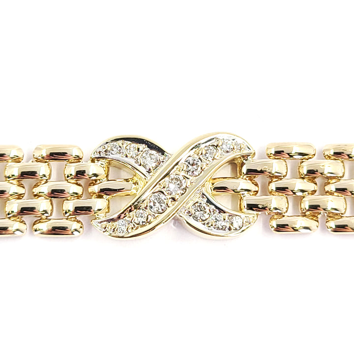 Diamond X Station Bracelet