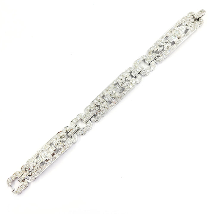 Wide Diamond Bracelet