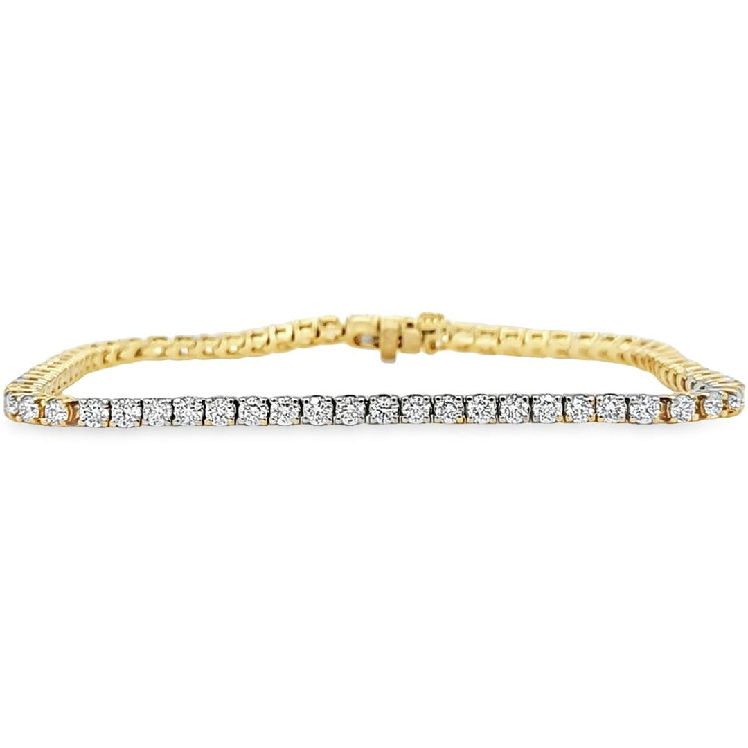 3.04 Carat Diamond Tennis Bracelet