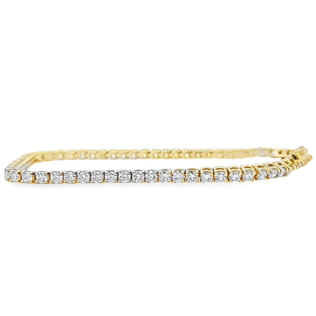 3.04 Carat Diamond Tennis Bracelet