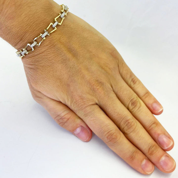Diamond Link Bracelet