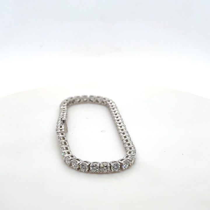 14K 4-Prong Tennis Bracelet