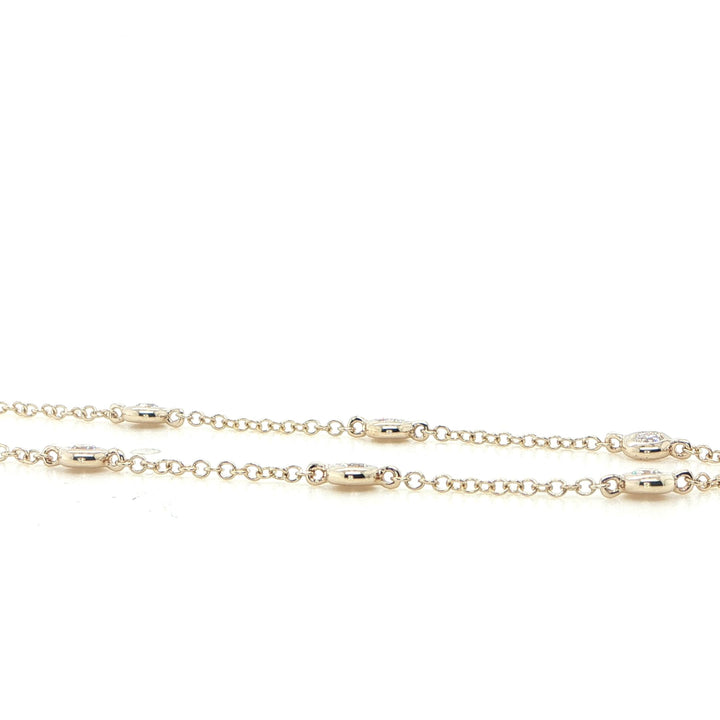 Majolie 14K Yellow Gold Diamond By the Yard Bracelet