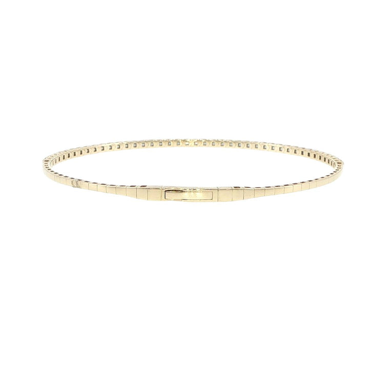 14K Yellow Gold Diamond Bracelet