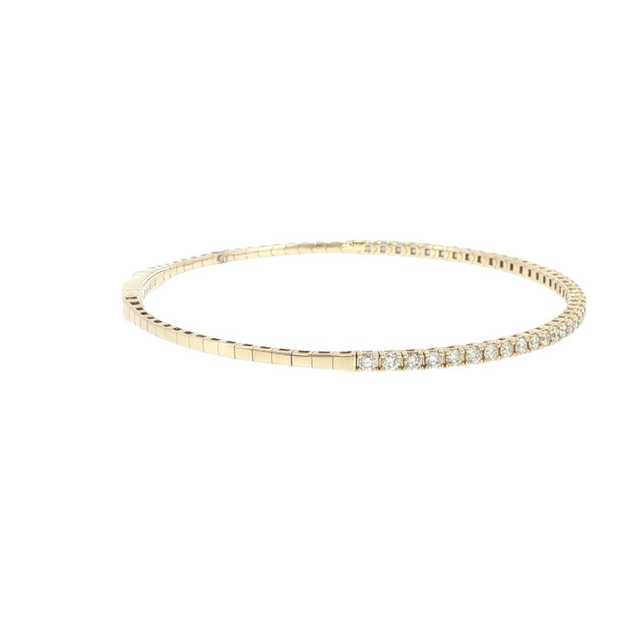 14K Yellow Gold Diamond Bracelet