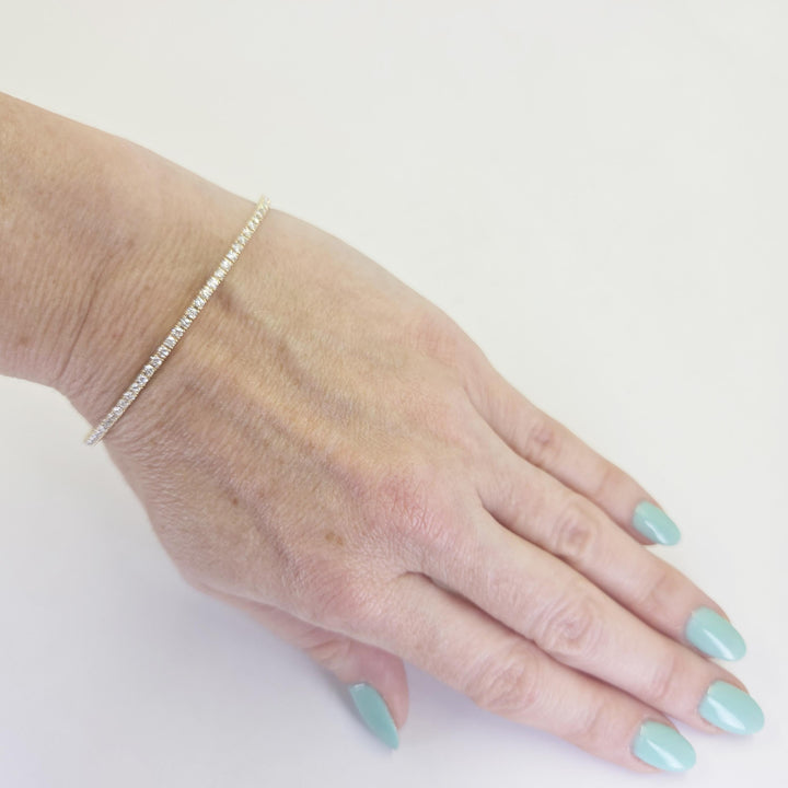 14K Yellow Gold Diamond Bracelet