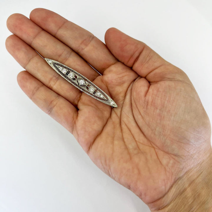 Antique Diamond Pin