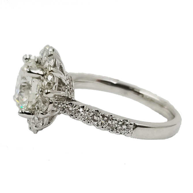 2.06 Carat Diamond Engagement Ring