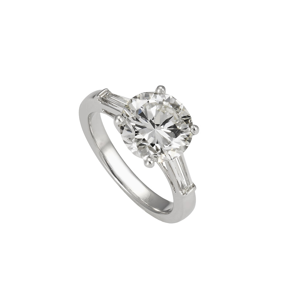 4.03 Carat Diamond Engagement Ring