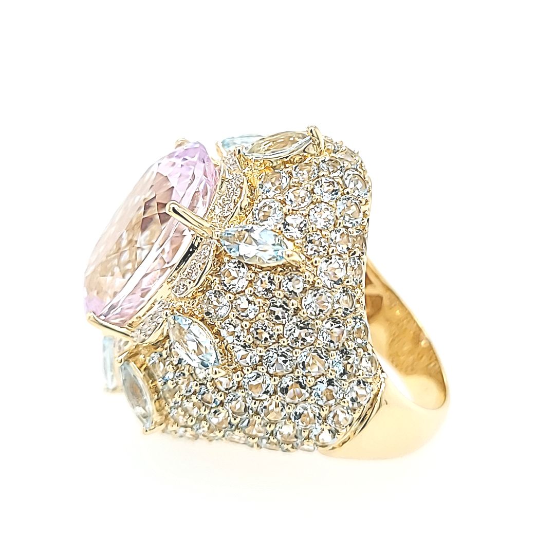 Kunzite Cocktail Ring