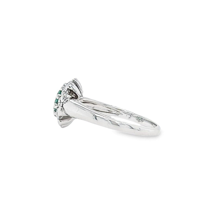 Emerald and Diamond Ring