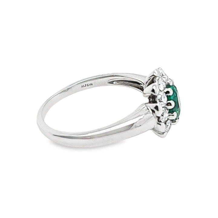 Emerald and Diamond Ring