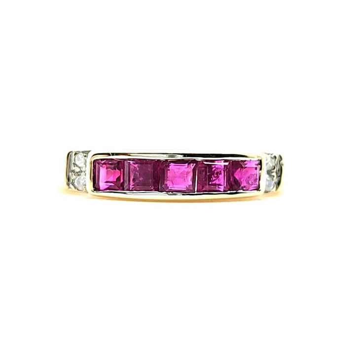 Ruby and Diamond Band