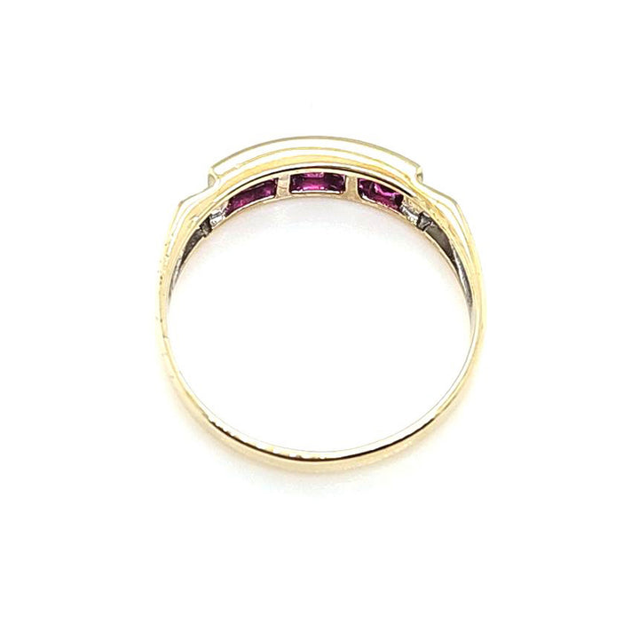 Ruby and Diamond Band