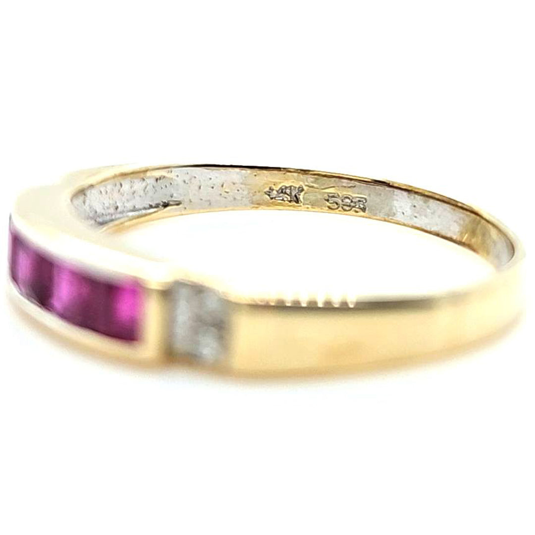 Ruby and Diamond Band