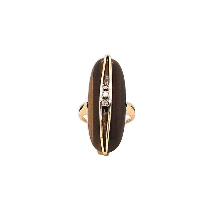 Retro Tiger Eye Ring