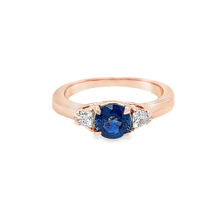 Sapphire Three Stone Ring
