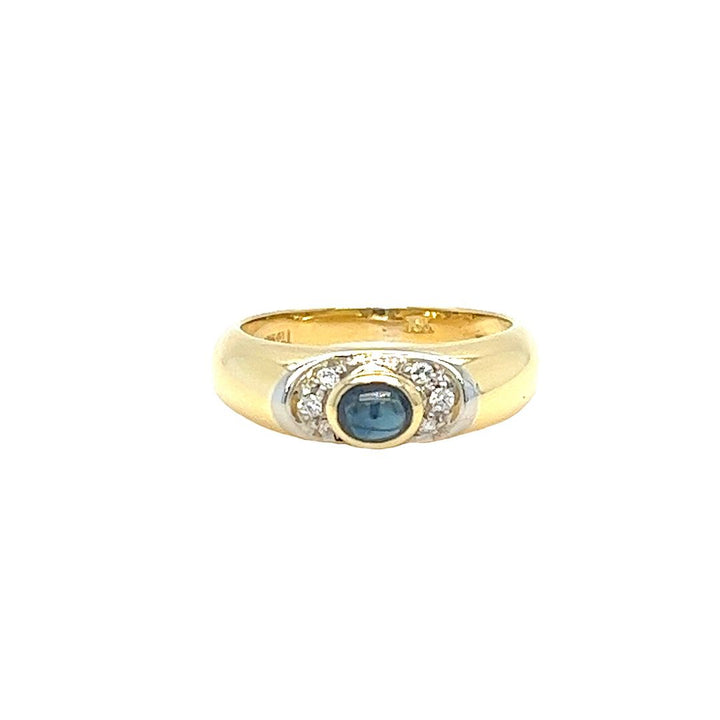 Sapphire and Diamond Band