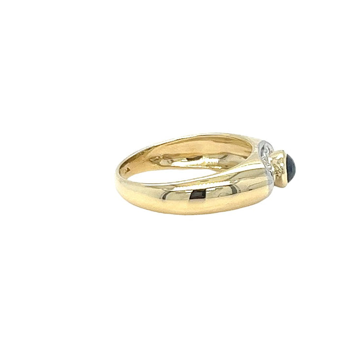 Sapphire and Diamond Band