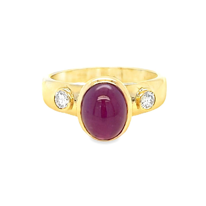 Ruby Cabochon Ring