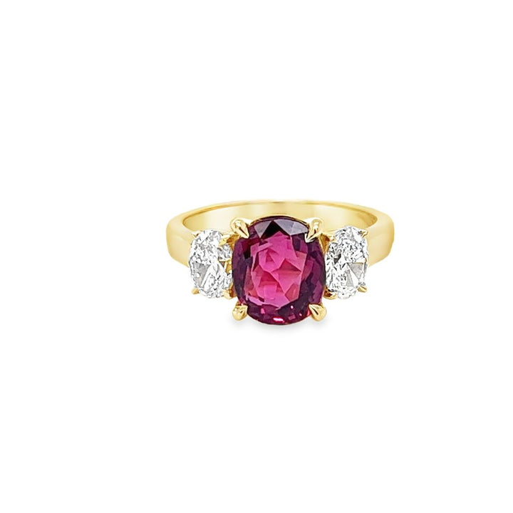 Helena Unheated Ruby Ring