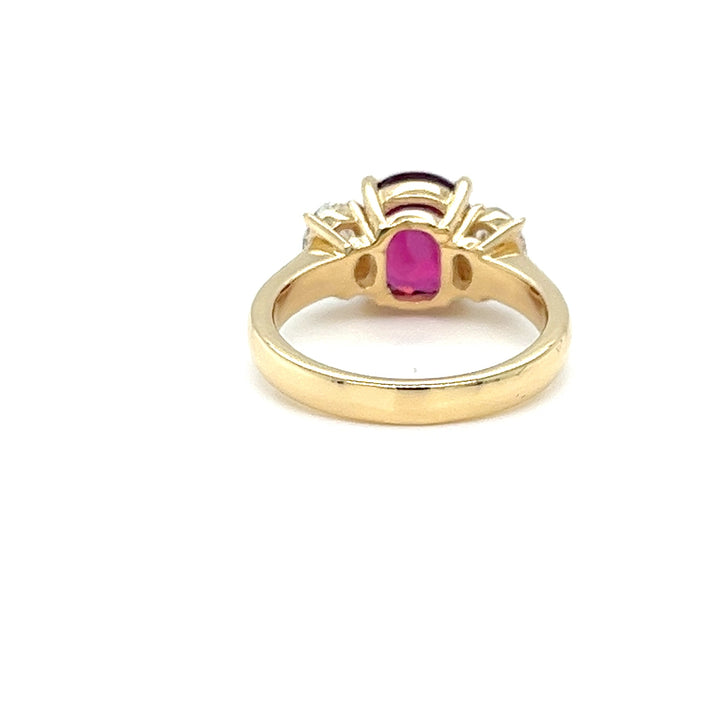 Helena Unheated Ruby Ring