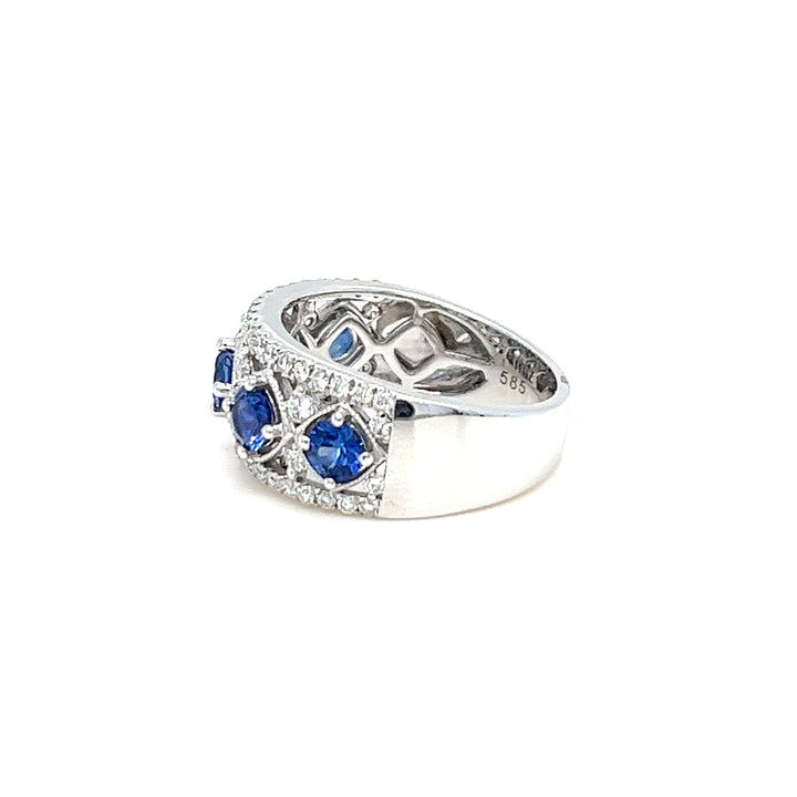 Sapphire and Diamond Ring