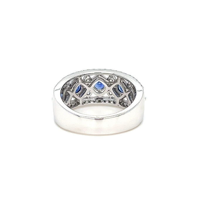 Sapphire and Diamond Ring