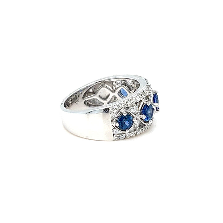 Sapphire and Diamond Ring